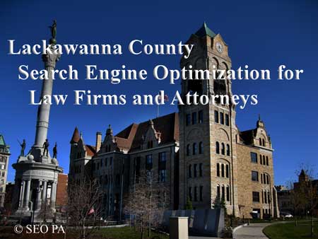 Lackawanna County SEO for Law Firms Attorneys Pittsburgh SEO PA